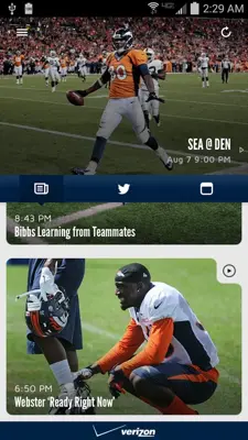 Broncos android App screenshot 4